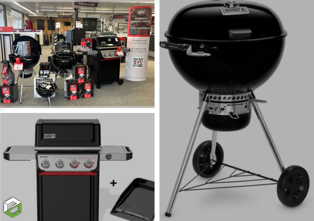 découvrez les barbecues weber en magasin