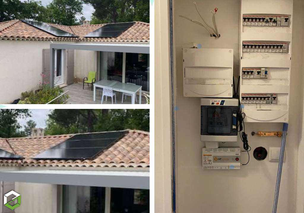 Consultez la chantier : installation panneaux solaires dualsun 500w