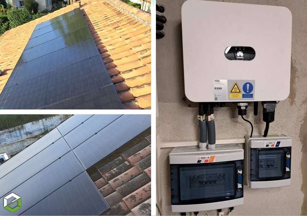 Pose de système solaire photovoltaïque Dualsun - RGE