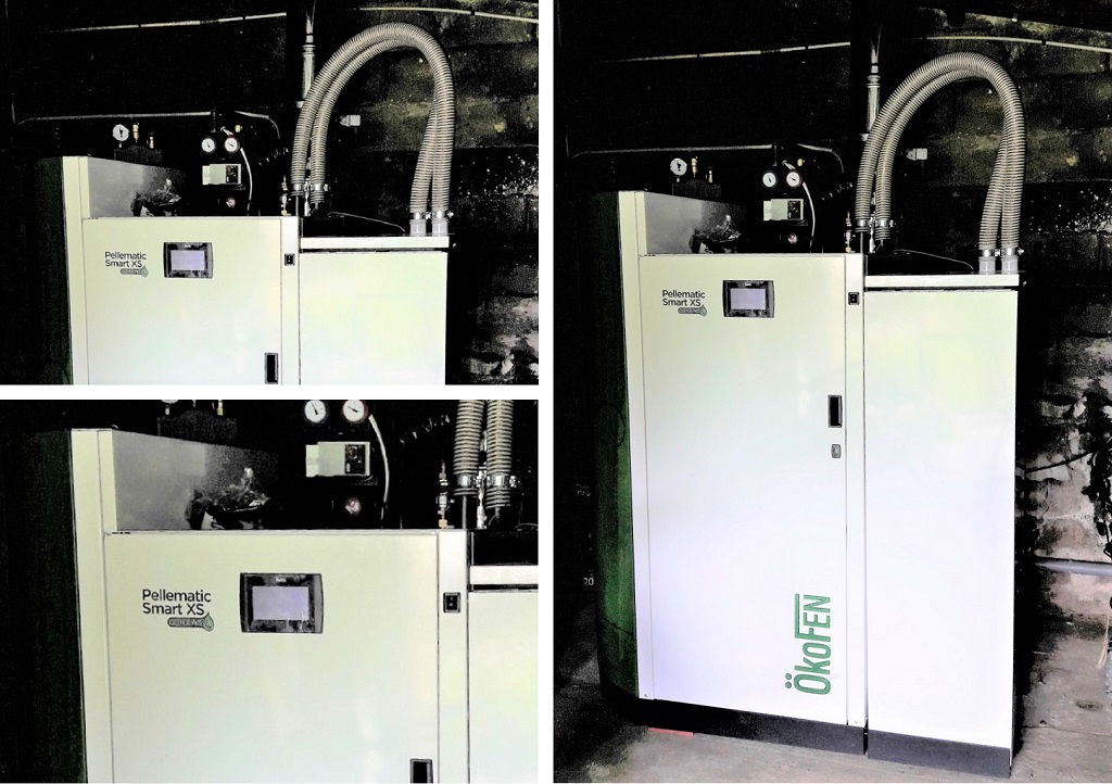 Consultez la chantier : chaudière à granulés smart xs 12 kw avec ecs intégrée