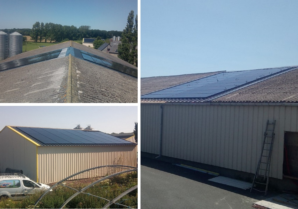 Installation photovoltaïque autoconsommation sur bâtiments agricoles