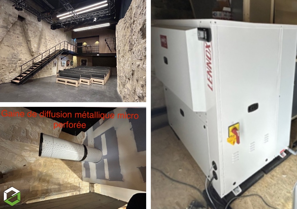 Installation d’une centrale de traitement d’air-Gers (32)