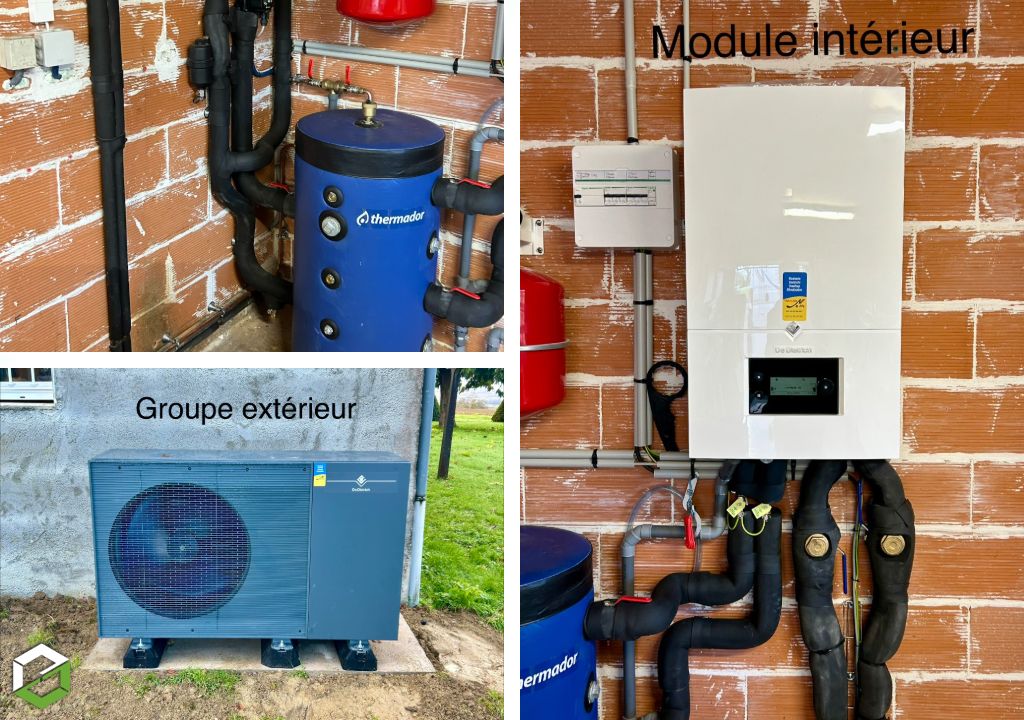 Installation pompe à chaleur Air/Eau -Gers (32)