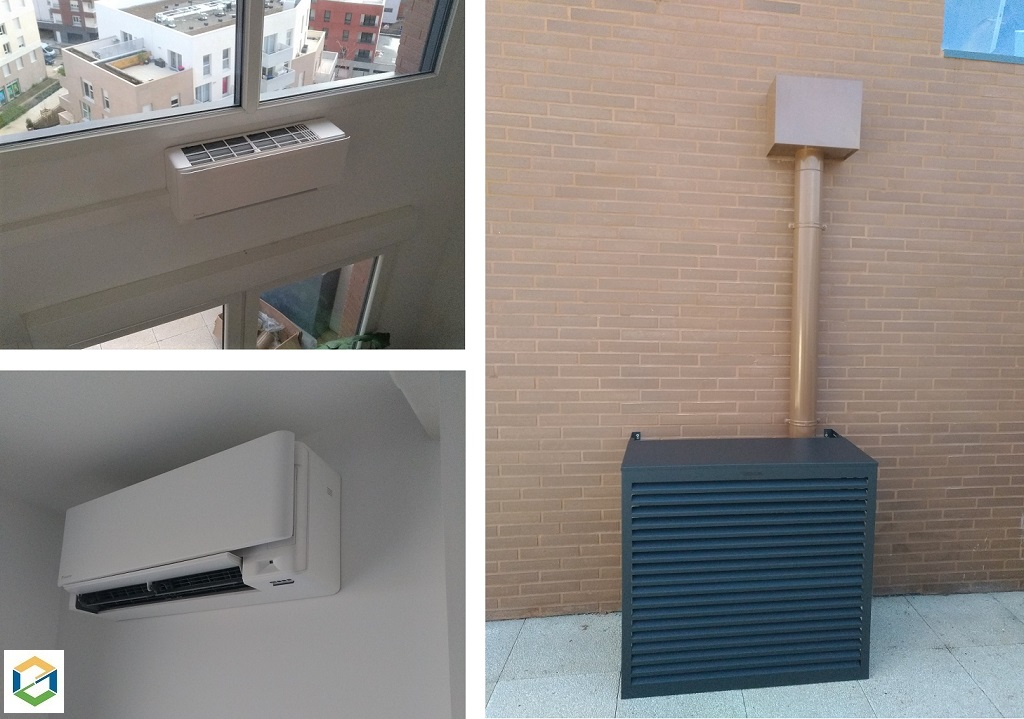 Consultez la chantier : pose d'un climatiseur réversible quintu-split daikin - entreprise certifiée rge qualipac