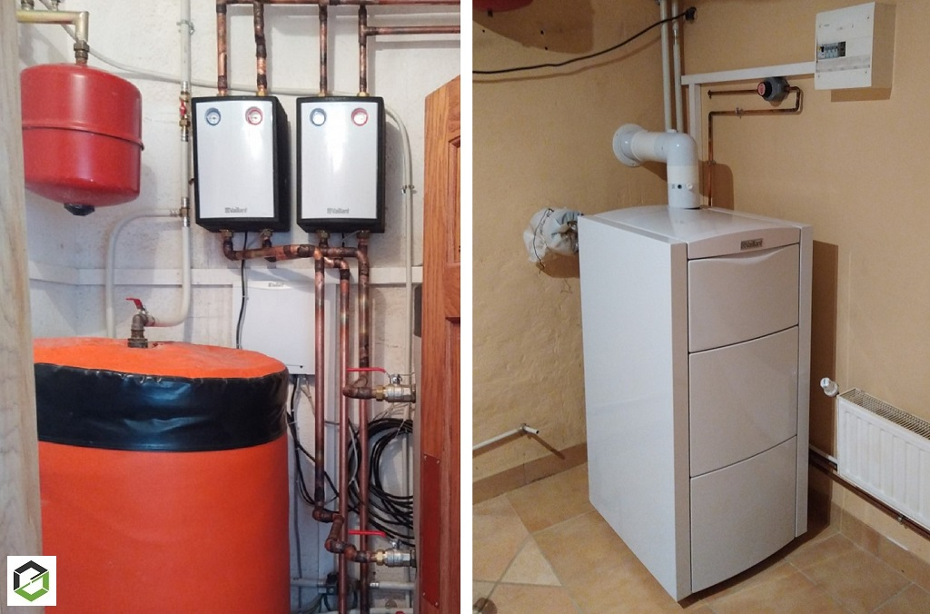 Consultez la chantier : entreprise rge pro gaz -pose d'une chaudière gaz à condensation vaillant ecovit exclusive