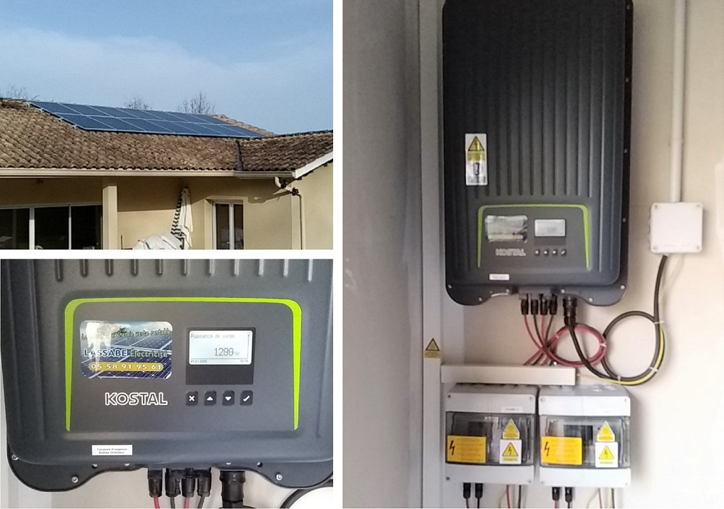 INSTALLATION RESIDENTIELLE DE PANNAEUX SOLAIRES DE 3KWc - AUTOCONSOMMATION AVEC REVENTE DU SURPLUS - ENTREPRISE RGE QUALIPV