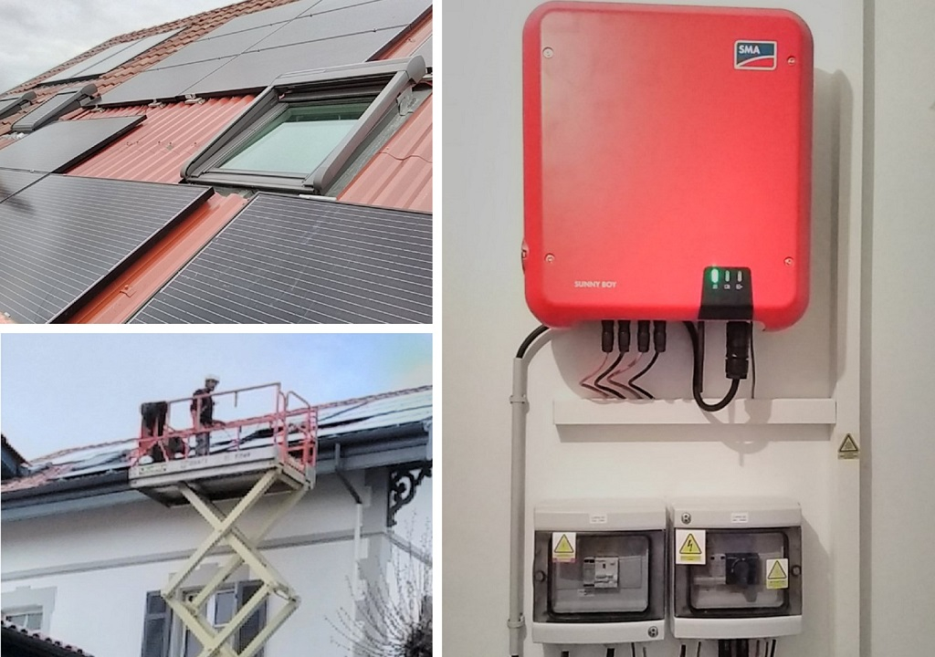 Consultez la chantier : installation de panneaux solaires à bayonne pour autoconsomation