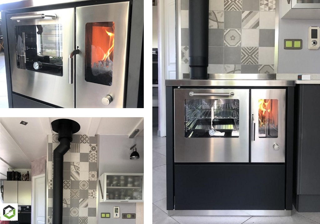 Consultez la chantier : faire installer une cuisinière demanincor bois avec plateau fonte par une entreprise rge