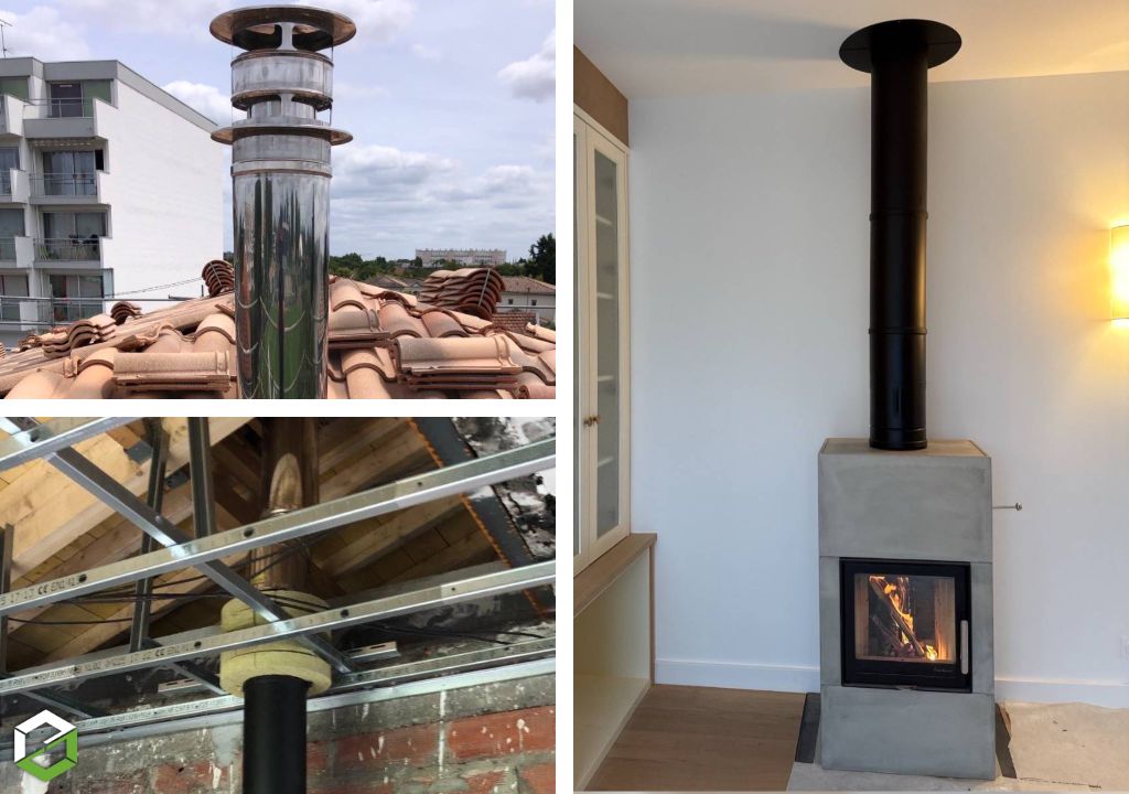 Installation d’un poêle de masse Nordpeis Salzburg S 