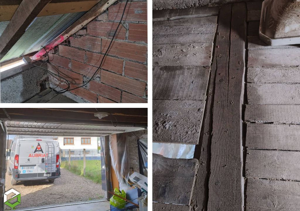 Consultez la chantier : insectes xylophages dans les charpentes et solives d'une maison - proche de luxeuil-lès-bains, vesoul, lure - entreprise rge qualibat