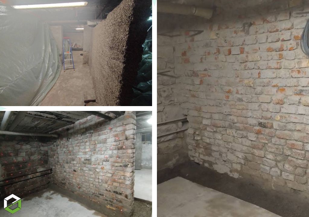 Consultez la chantier : mérule dans la cave d'une maison - entreprise rge qualibat