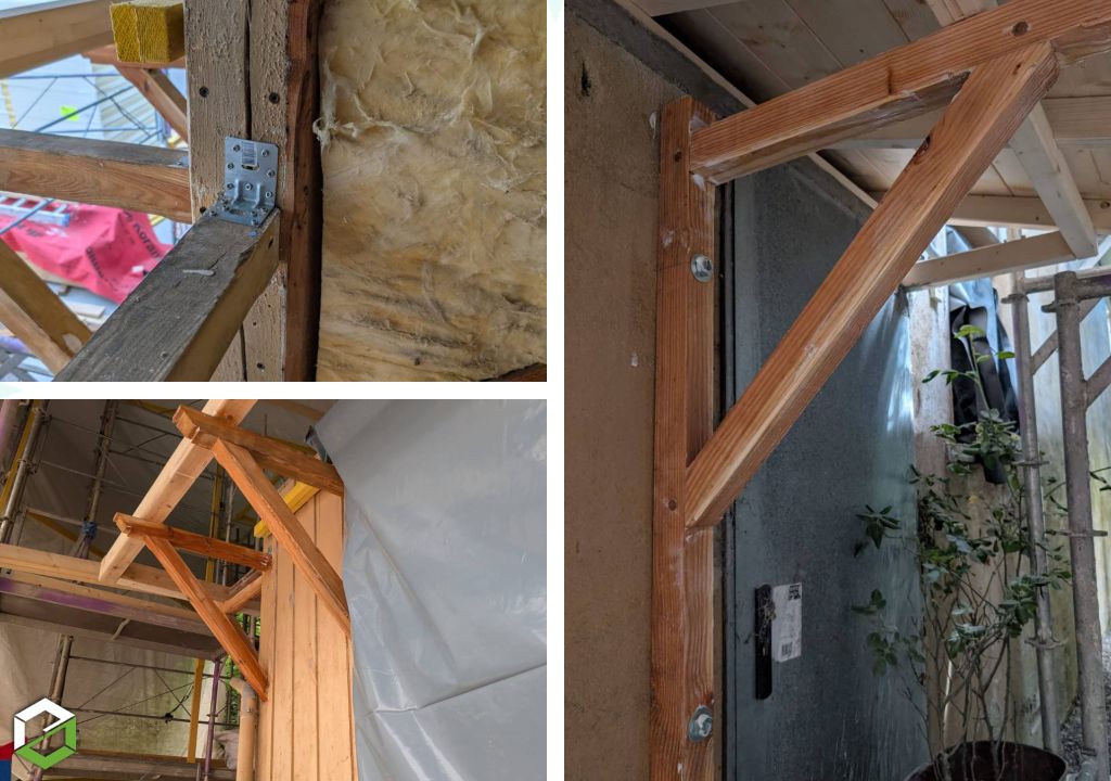 Consultez la chantier : insectes dans une charpente ancienne - entreprise rge qualibat ctba+