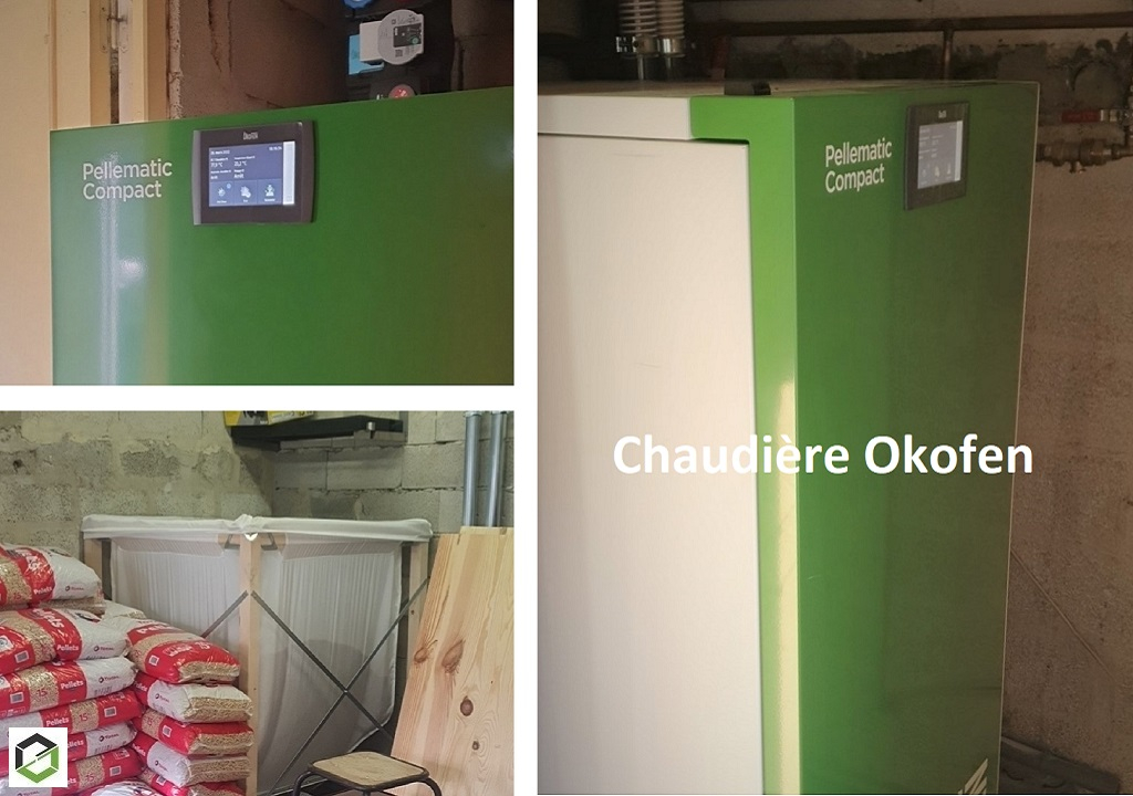 rge qualibois - installation d'une chaudière à granulé okofen pelematic compact de 18 kw