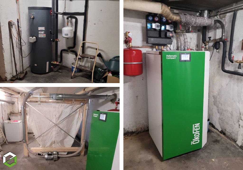 rge qualibois - installation d'une chaudière à granulés ökofen pellematic compact
