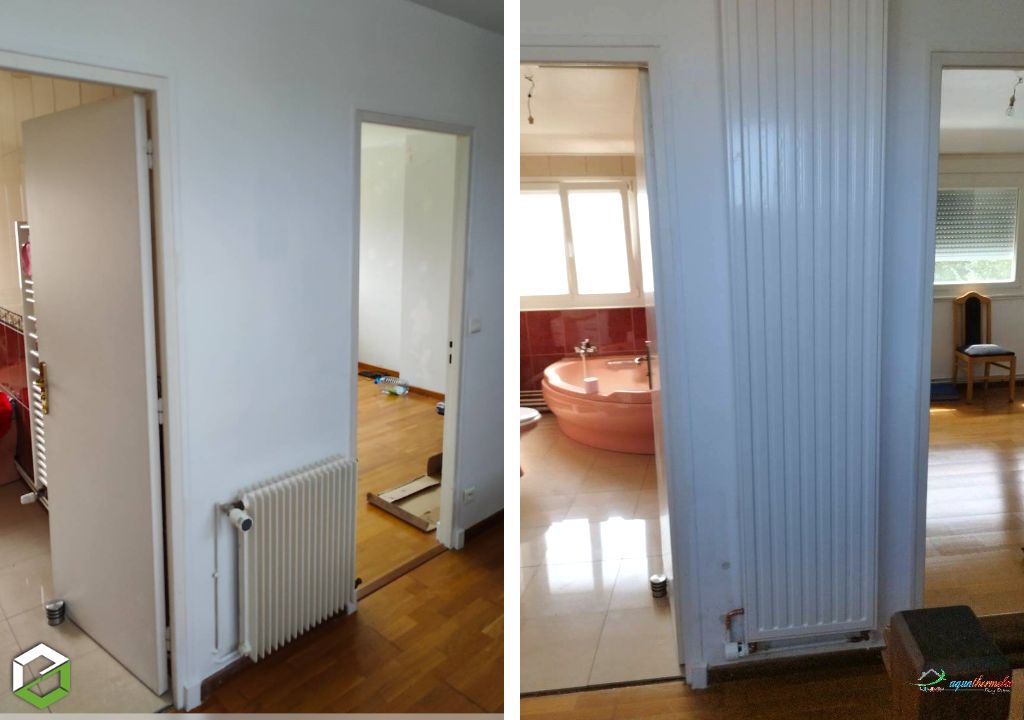 Remplacement radiateur de marque Finimetal