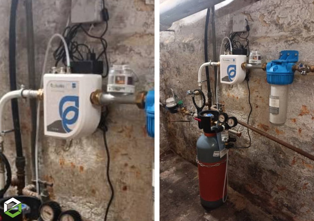 Adoucisseur d'eau au CO2 Ecobulles