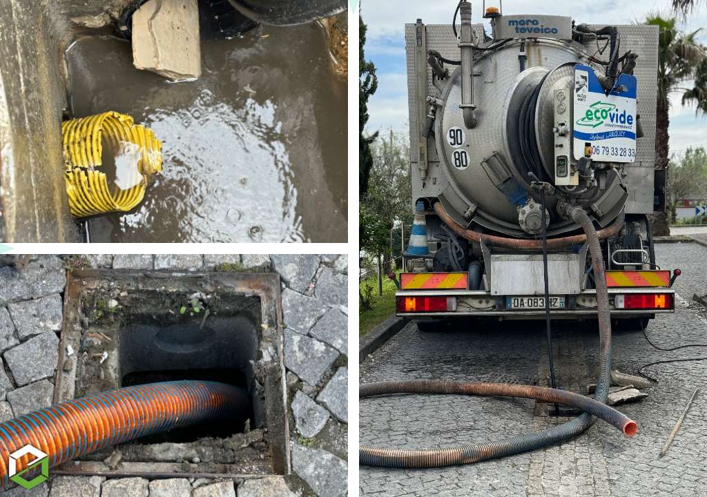 Débouchage, nettoyage et curage de réseaux d'eaux pluviales