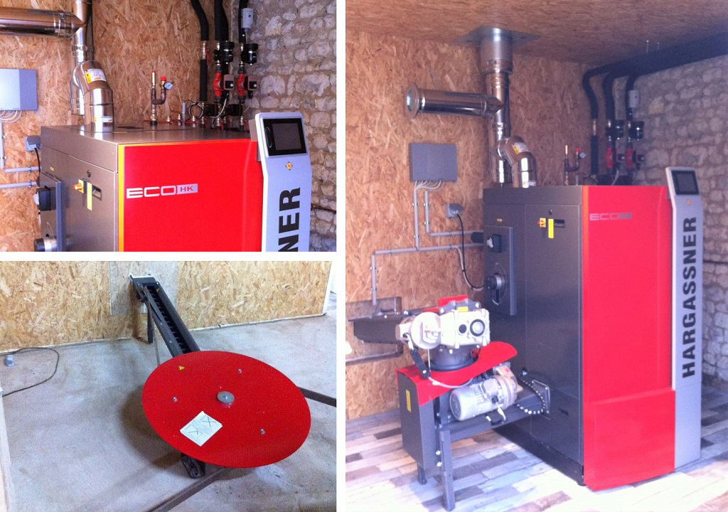 Consultez la chantier : chaudière bois déchiqueté hargassner saint felix 16 charente 