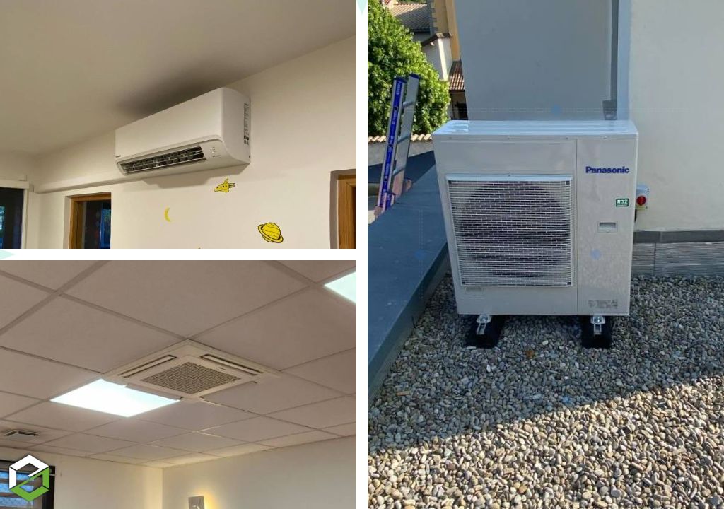 Installation de systèmes de climatisation Multi Split Panasonic