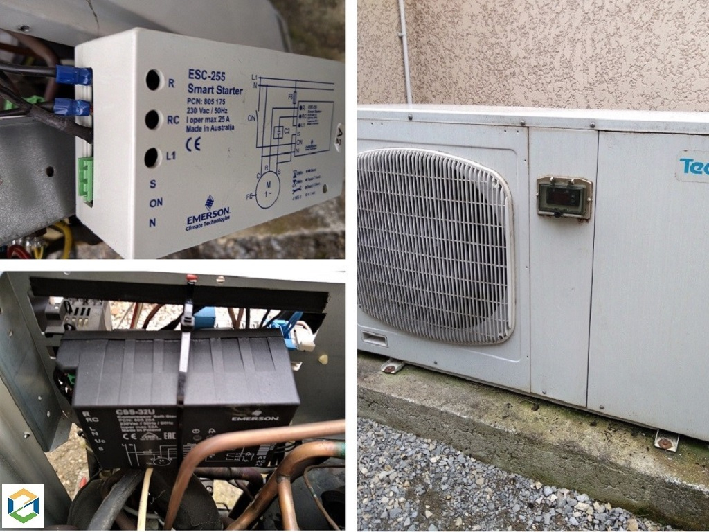 Dépannage d'une pompe à chaleur mono-bloc TECHNIBEL