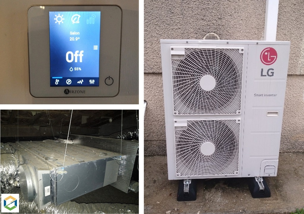 entretien climatisation mono-split gainable lg