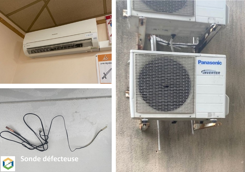 Dépannage d'une climatisation mono-split PANASONIC