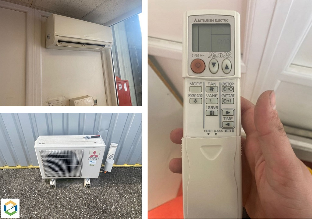 Consultez la chantier : entretien d'une climatisation mono-split murale mitsubishi 