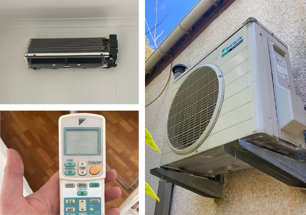 Consultez la chantier : entretien d'une climatisation mono-split murale daikin
