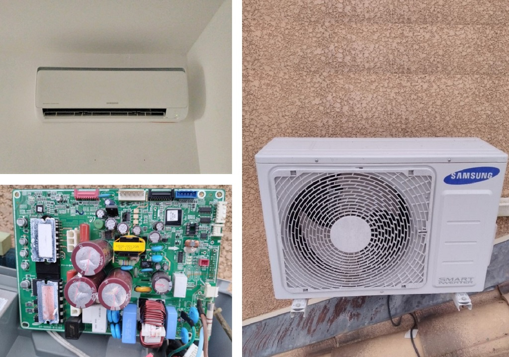 Dépannage d'une climatisation mono-split murale SAMSUNG