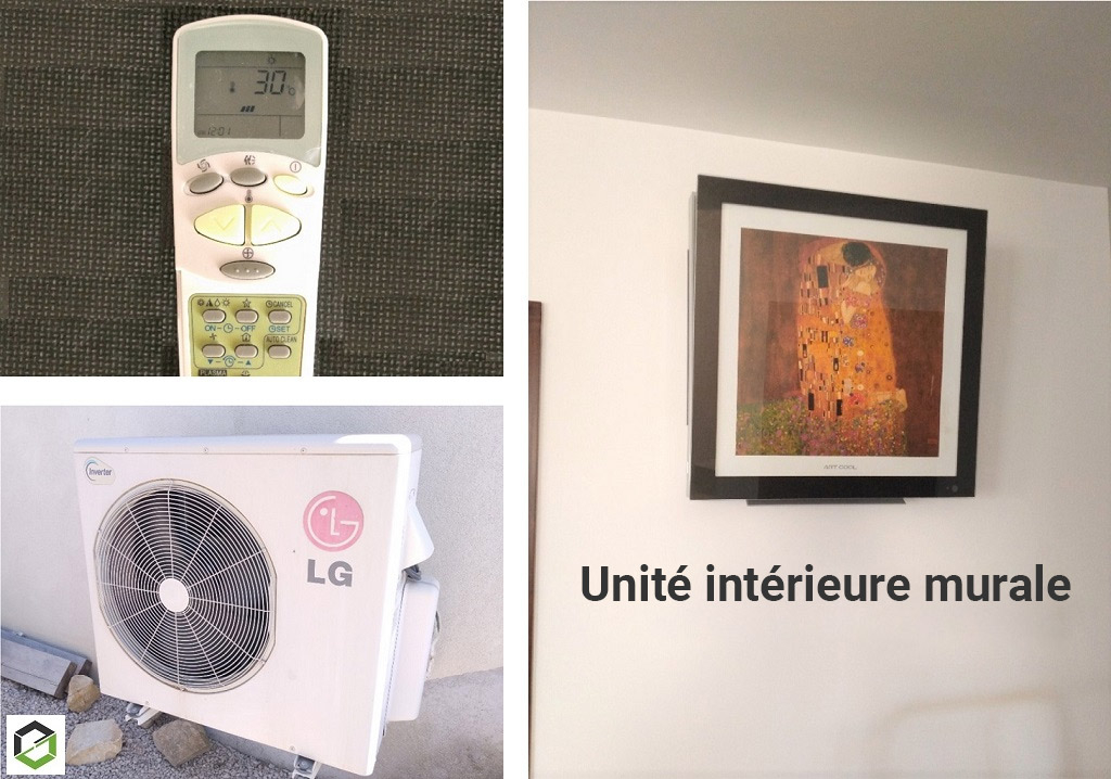 Consultez la chantier : entretien d'une climatisation quadri-split lg