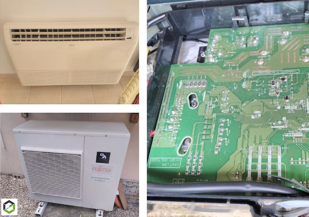 Consultez la chantier : depannage climatisation quadri split atlantic