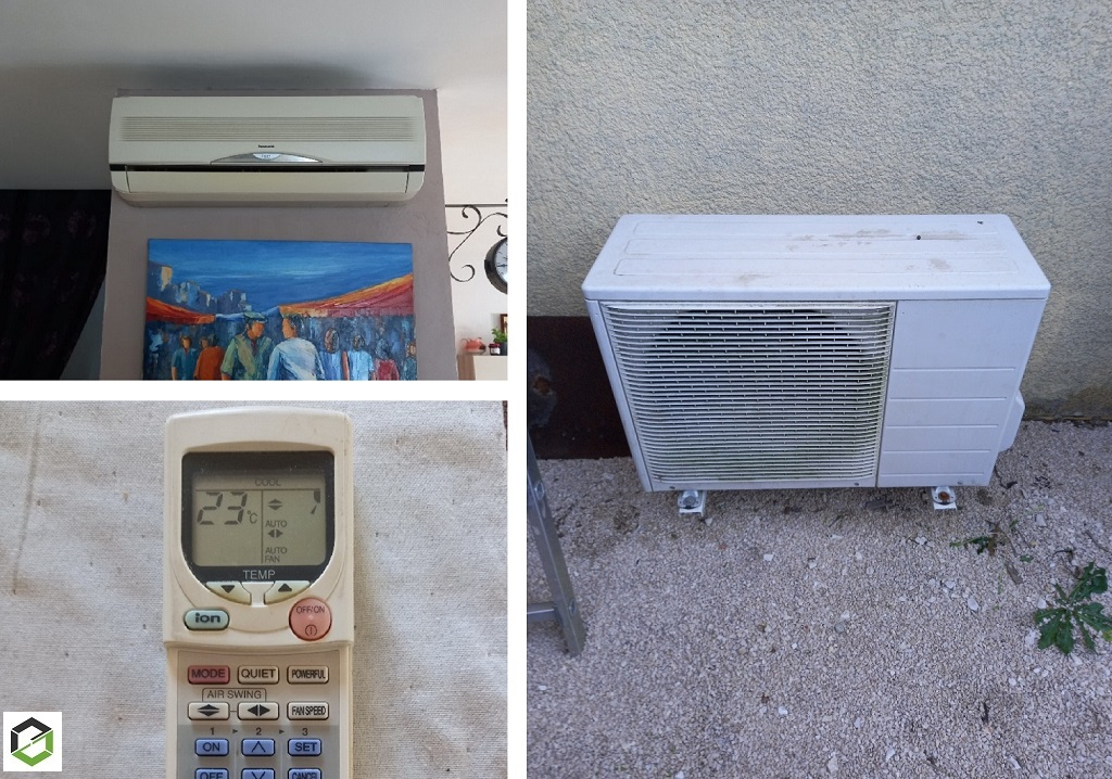 Consultez la chantier : entretien et nettoyage d'une climatisation mono-split murale panasonic