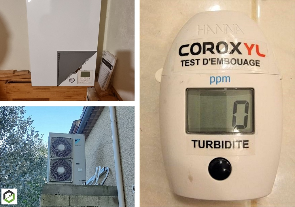 Consultez la chantier : entretien d'une pompe à chaleur daikin altherma