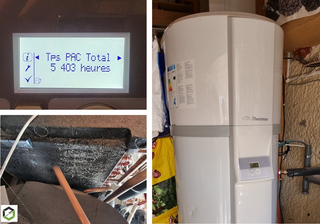 dépannage et entretien d'un chauffe-eau thermodynamique thermor à manduel