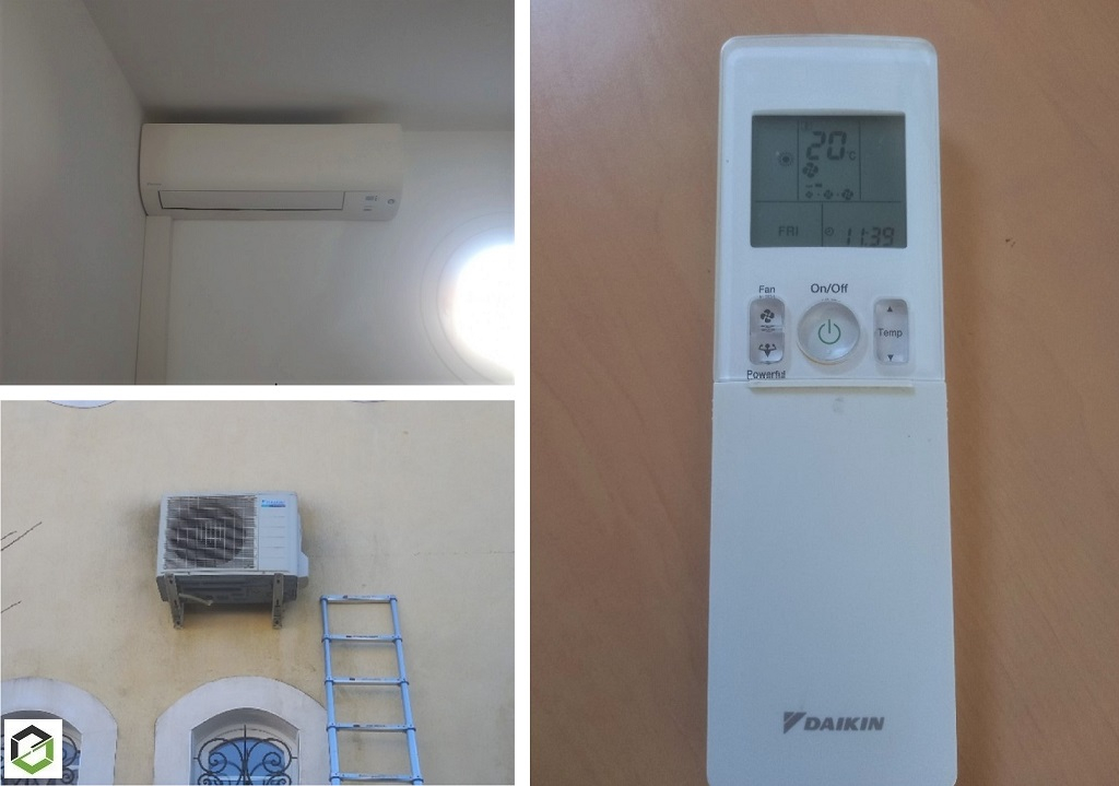 Consultez la chantier : entretien et nettoyage d'une climatisation mono-split murale daikin à mondragon