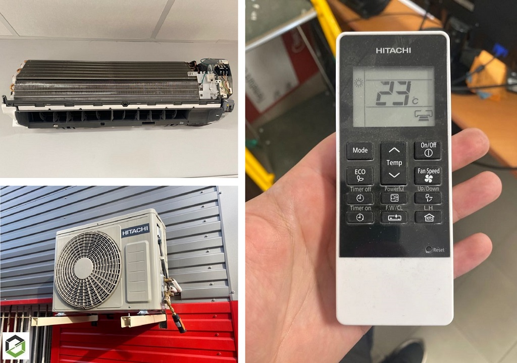 entretien et nettoyage d'une climatisation mono-split murale hitachi