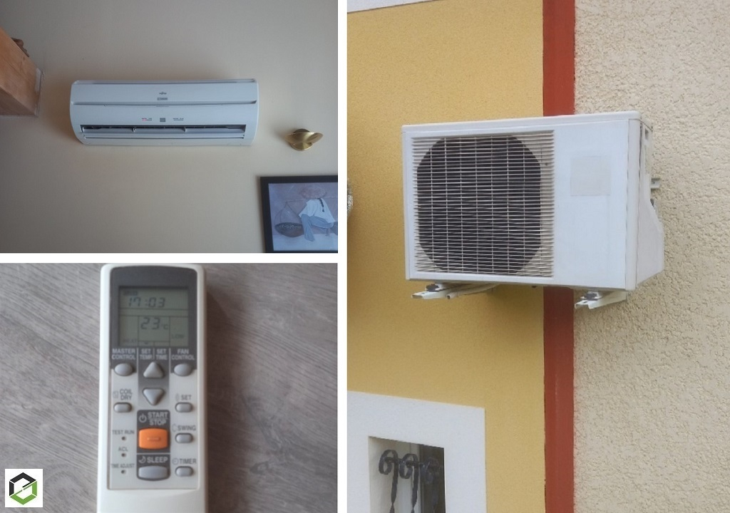 Consultez la chantier : entretien d'un climatiseur mono-split mural fujitsu atlantic à estezargues