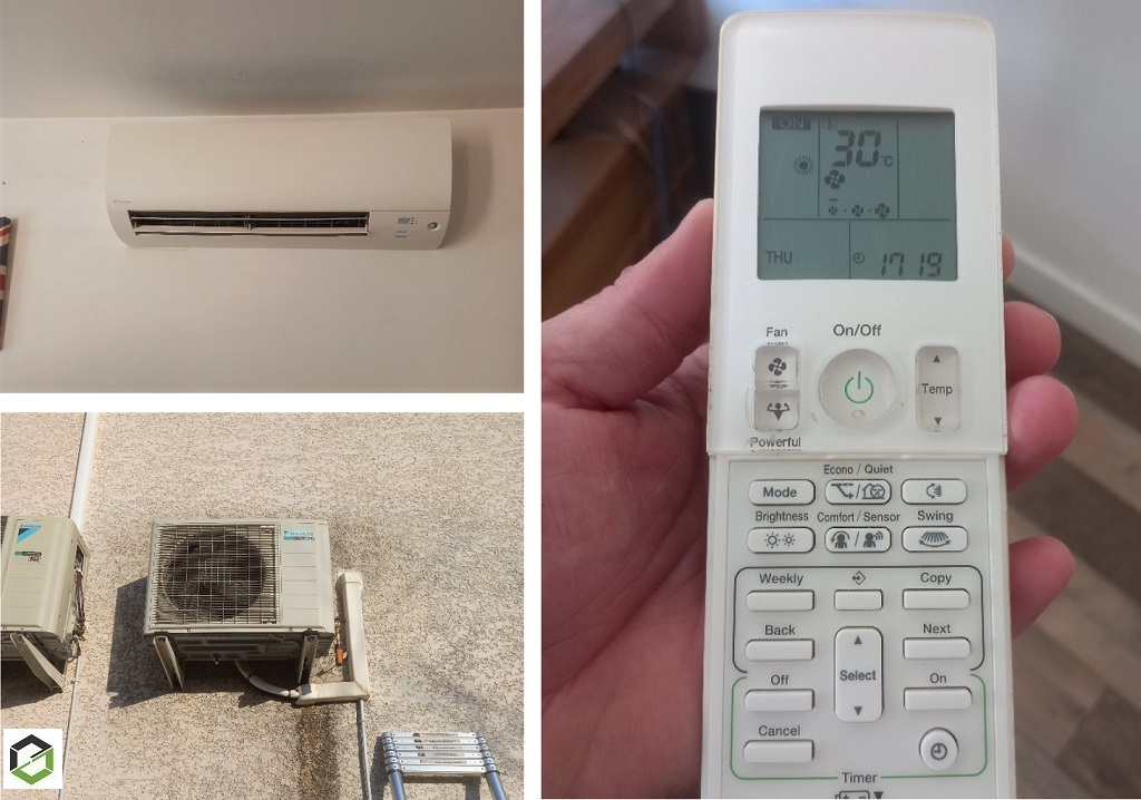 entretien d'une climatisation mono-split murale daikin