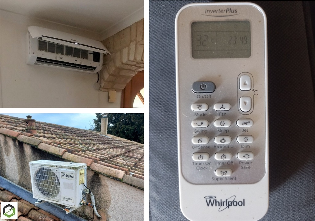 entretien d'une climatisation mono-split murale wirlpool