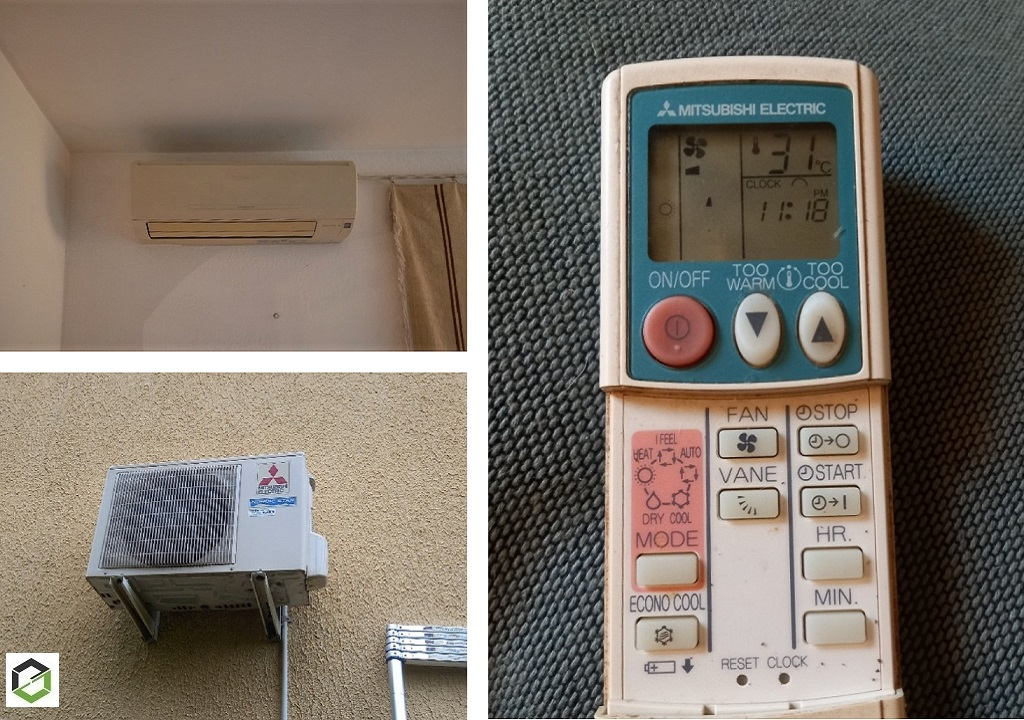 Entretien d'une climatisation mono-split murale MITSUBISHI