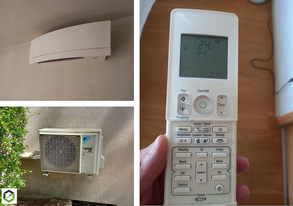 Entretien d'une climatisation mono-split murale DAIKIN