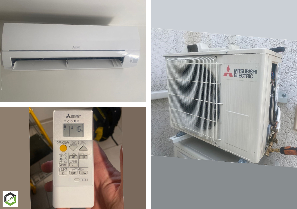 Entretien d'une climatisation mono-split murale MITSUBISHI