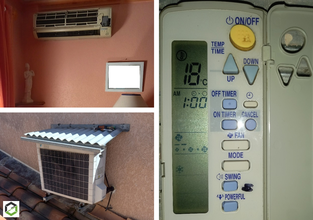 Entretien d'une climatisation mono-split murale DAIKIN