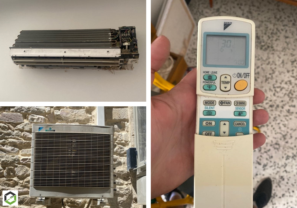 Entretien d'une climatisation bi-split murale DAIKIN