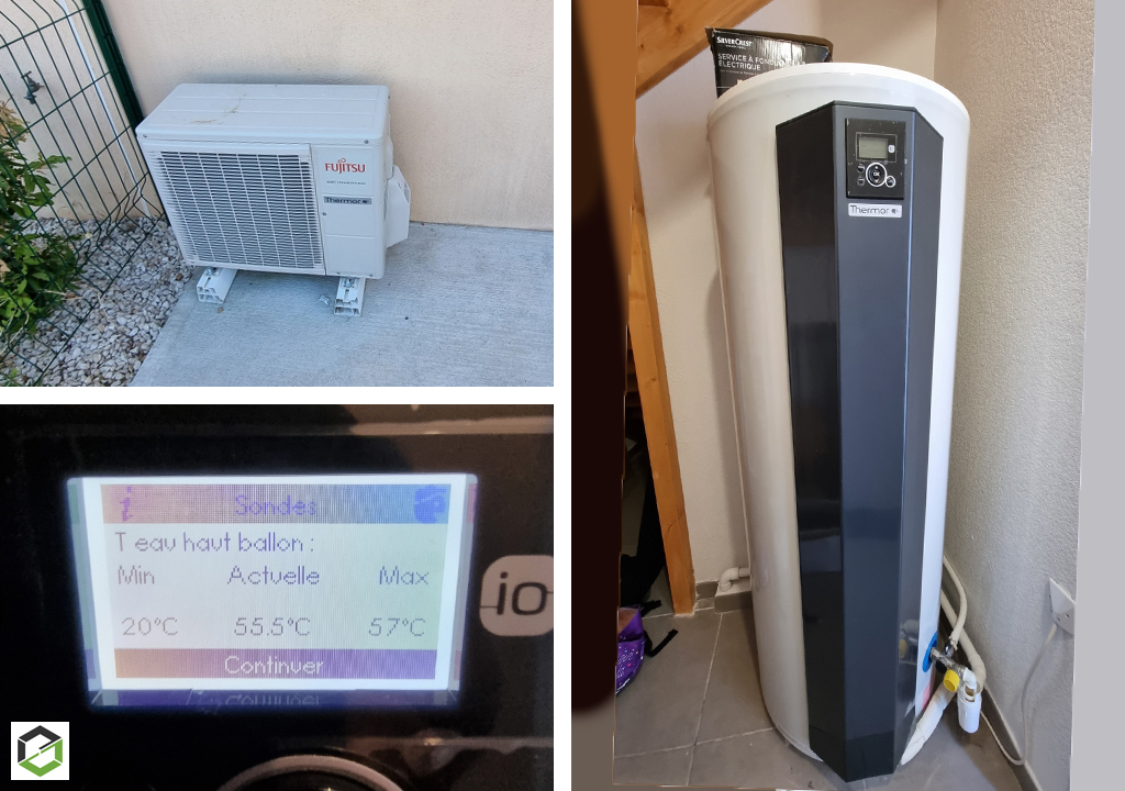 Entretien d'un chauffe-eau thermodynamique THERMOR AEROMAX SPLIT 2 - 270 litres