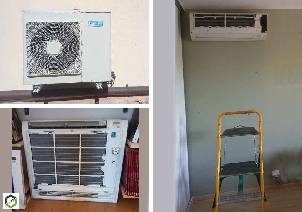 Entretien d'une climatisation quadri-split DAIKIN