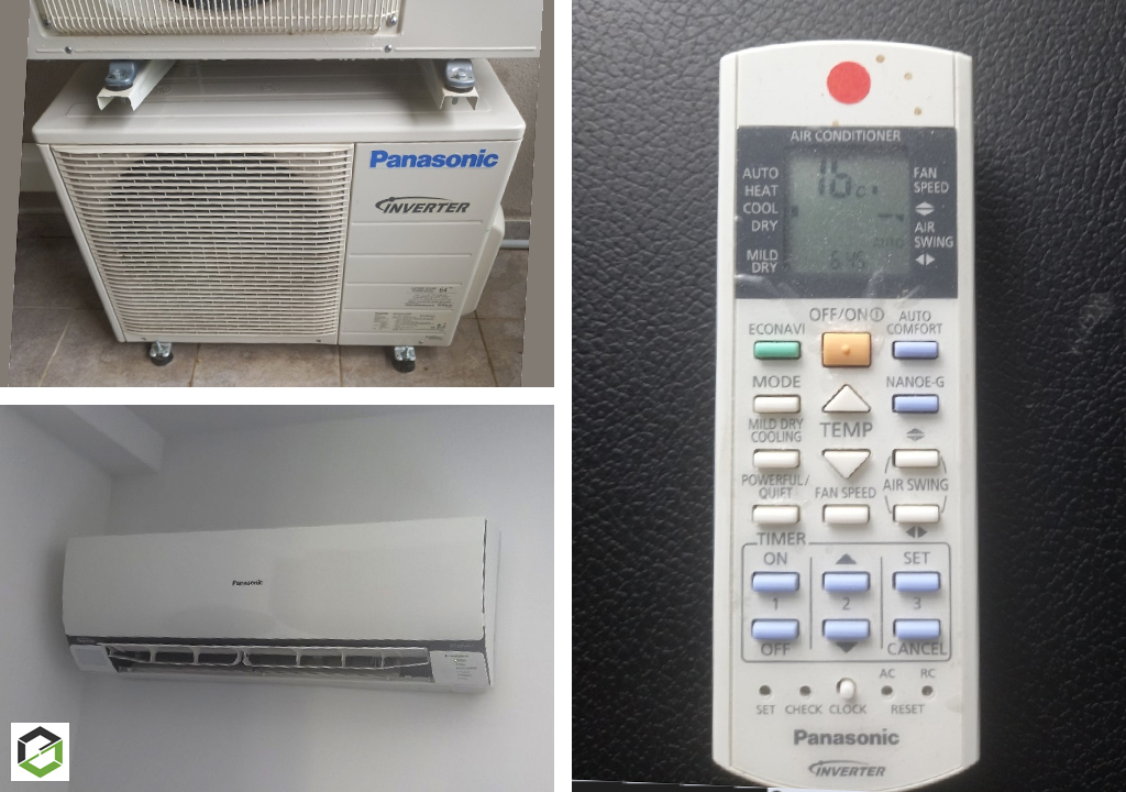 entretien d'une climatisation mono-split murale panasonic