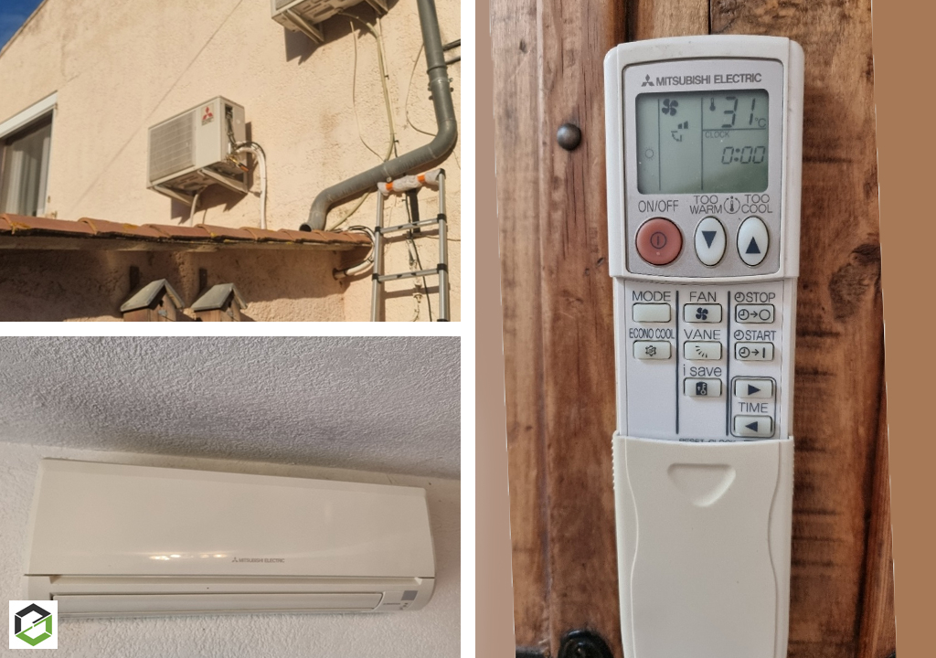 Entretien d'une climatisation mono-split murale MITSUBISHI