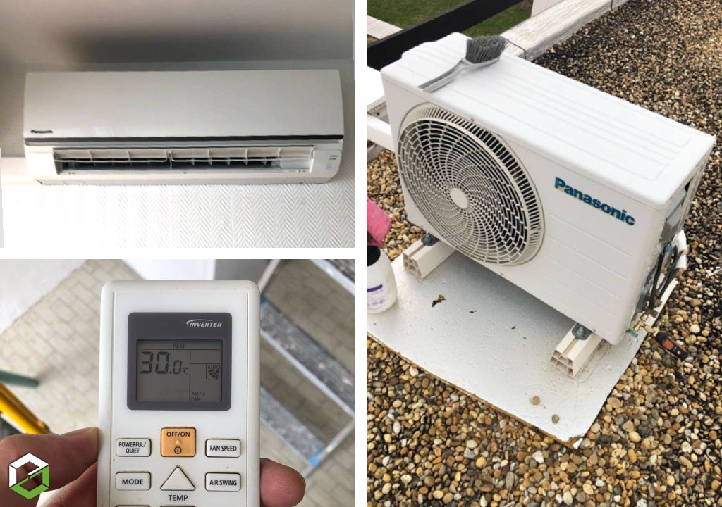 Entretien d'une climatisation mono-split murale PANASONIC