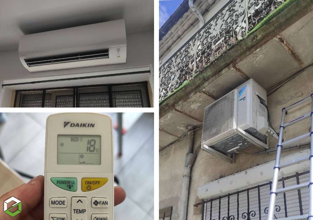 Maintenance climatisation mono-split murale DAIKIN